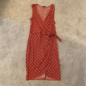 Banana republic faux wrap dress